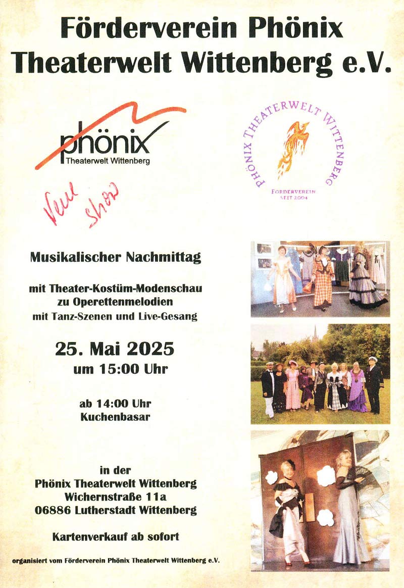 Modenschauplakat